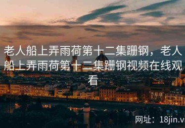 老人船上弄雨荷第十二集跚钢，老人船上弄雨荷第十二集跚钢视频在线观看