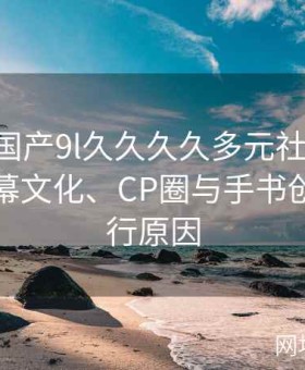 91精品国产9l久久久久多元社区生态：拆解弹幕文化、CP圈与手书创作的盛行原因
