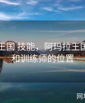 阿玛拉王国 技能，阿玛拉王国技能书和训练师的位置