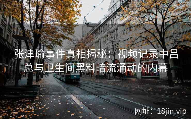 张津瑜事件真相揭秘：视频记录中吕总与卫生间黑料暗流涌动的内幕