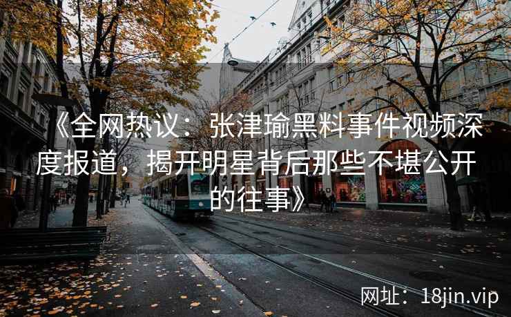 《全网热议：张津瑜黑料事件视频深度报道，揭开明星背后那些不堪公开的往事》