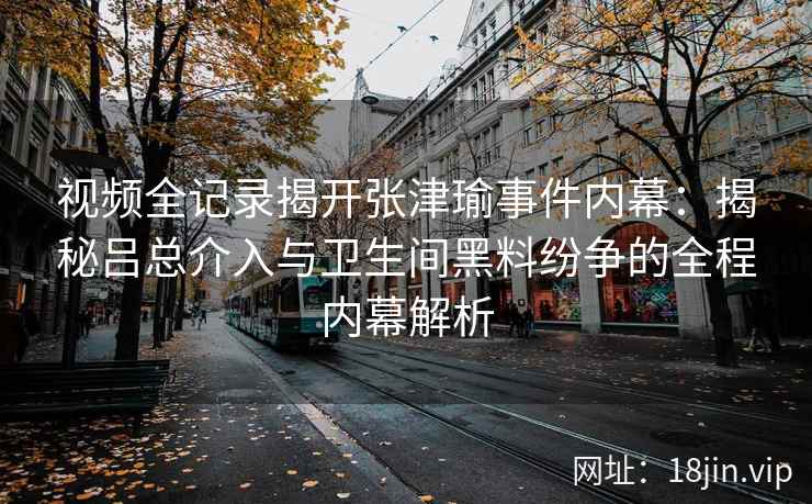 视频全记录揭开张津瑜事件内幕：揭秘吕总介入与卫生间黑料纷争的全程内幕解析